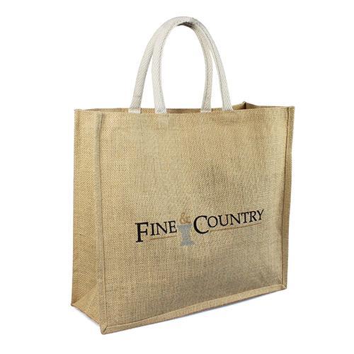 Medium Jute Bag | Merchandise | Welcome to the Fine & Country ...